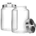 thumbnail image 1 of Kook Glass Kitchen Storage Canisters, 3.7 Liters, Set of 2, 1 of 5