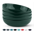 thumbnail image 1 of Kook Porcelain Pasta Bow 40 Oz, Set of 4, Hunter Green, 1 of 4