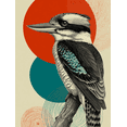 thumbnail image 1 of Kookaburra Canvas Wall Art, Suitable for Living Room, Home, Office, Bedroom, Dining Room, Hotel, Cafe, Bar Decor, 1 of 8