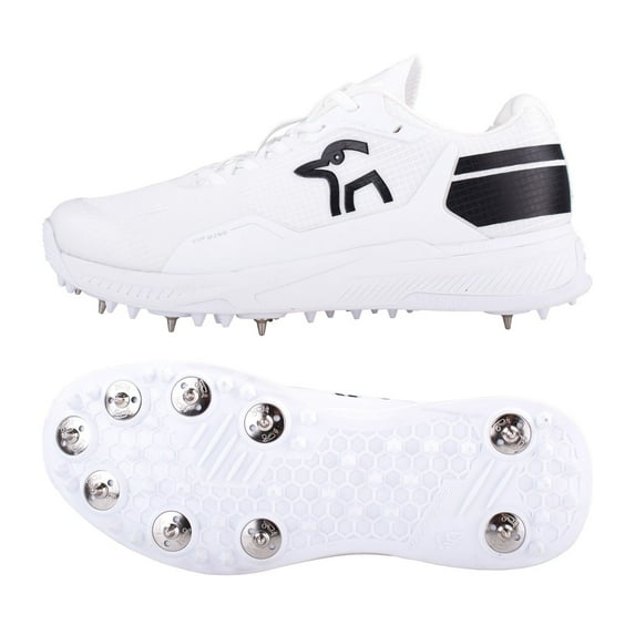 Kookaburra KC Players Spike Shoes - White/Black 2024