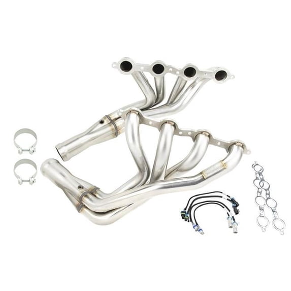 Kooks 05-08 Chevrolet Corvette Base 1-7/8 x 3 Header Green Catted X-Pipe Kit
