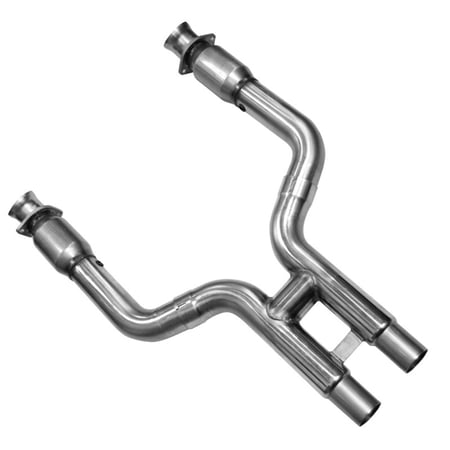 Kooks Custom Headers 11423600 GREEN Catted H-Pipe Fits 11-14 Mustang Fits select: 2011-2014 FORD MUSTANG