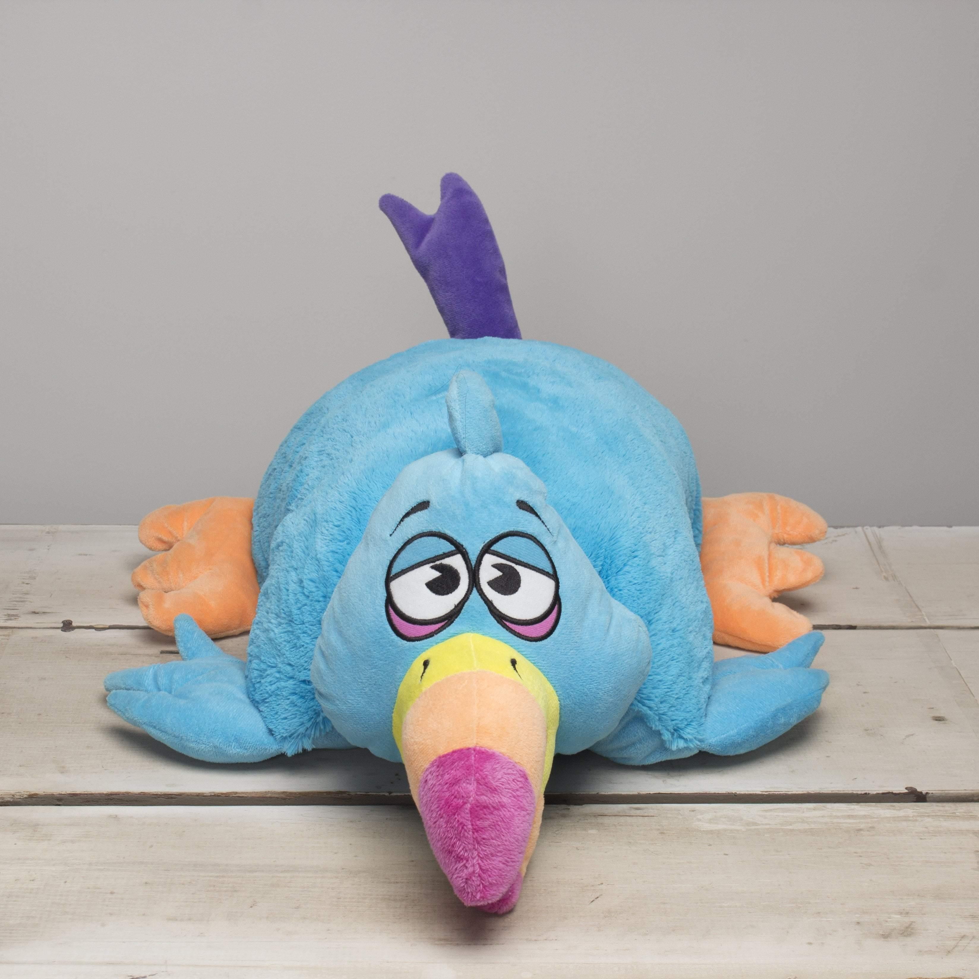 "Kooky" the 23in Rainbow Billed Long Tailed Blue Bird