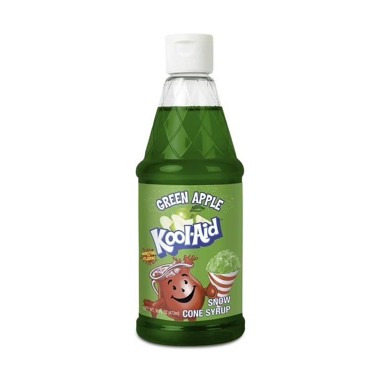 Kool-Aid 16-Oz. Snow Cone Syrup, Green Apple - Walmart.com