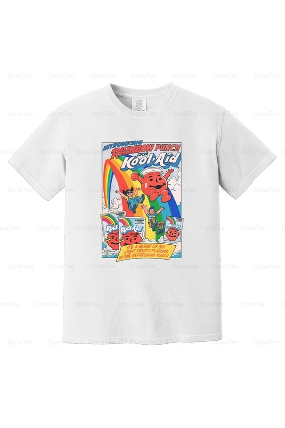 Kool Aid 84 Funny Nostalgic Retro Cartoon Drink Brand Meme Comfort Color T-Shirt V41171 Unisex, up to 4XL