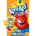 thumbnail image 1 of Kool-Aid Aguas Frescas Unsweetened Drink Mix, 1 Packet, for Flavorful Hydration and Shareable Refreshment, Pina-Pineapple Artificially Flavored, Good Source of Vitamin C, Caffeine Free, 0.14 oz, 1 of 9