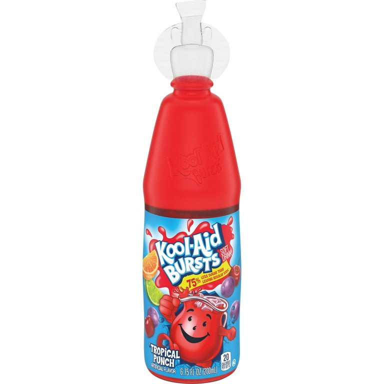 Kool-Aid Bursts Tropical Punch Ready-To-Drink Soft Drink, Caffeine
