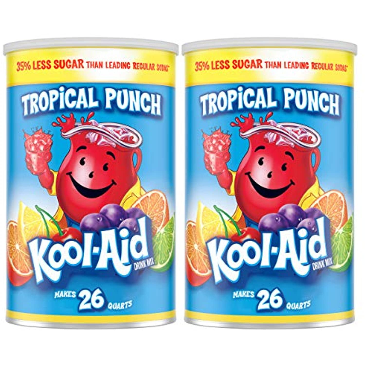 Kool-Aid Caffeine Free Jumbo Tropical Punch Sweetened Powdered