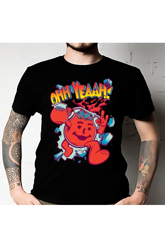 Kool-Aid Comic Vintage Classic T-Shirt ALL SIZE UNISEX
