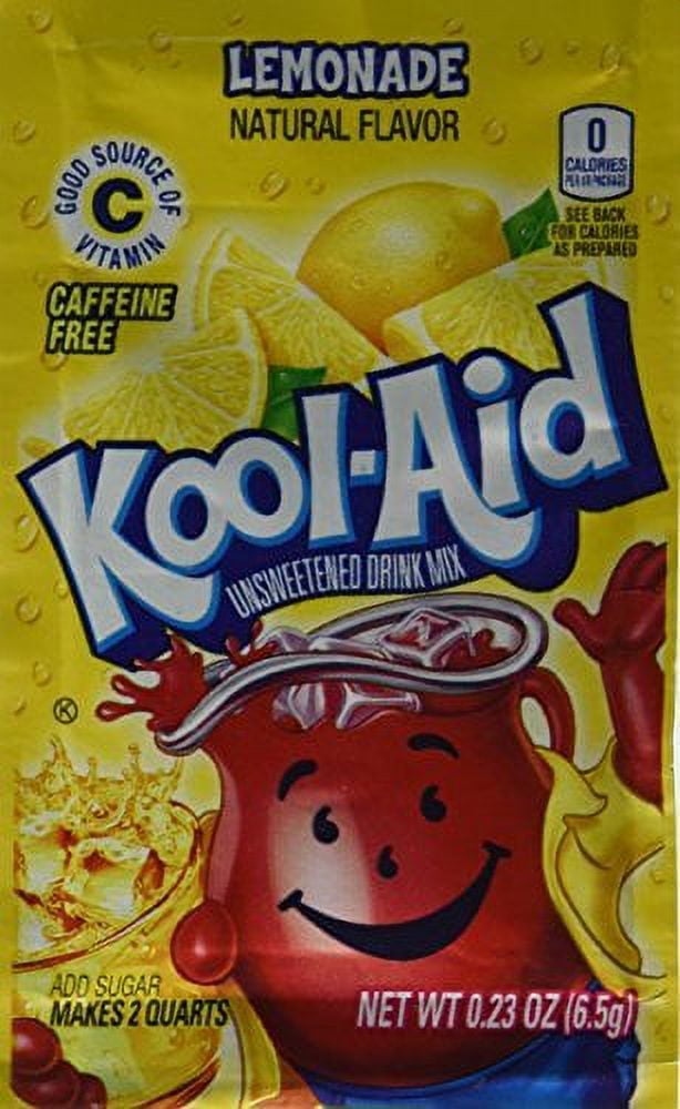 KoolAid Drink Mix, Lemonade (Pack Of 48) By KoolAid