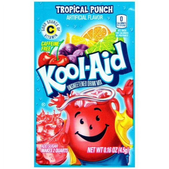 Kool-Aid Drink Mix, Tropical Punch (Pack of 4)