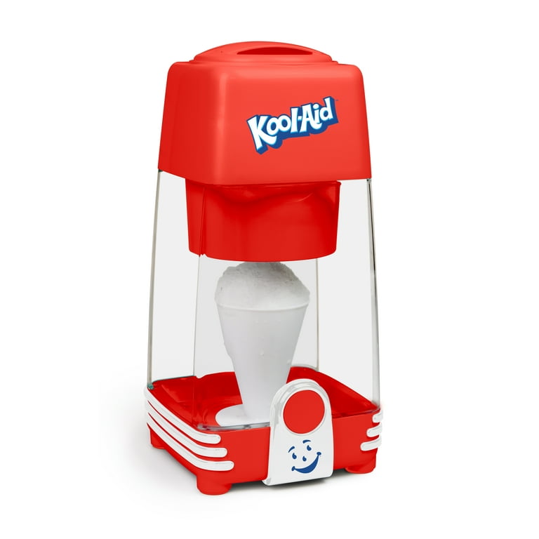 Kool-Aid Electric Ice Shaver Machine, Red, Snow Cone Maker, Fluffy