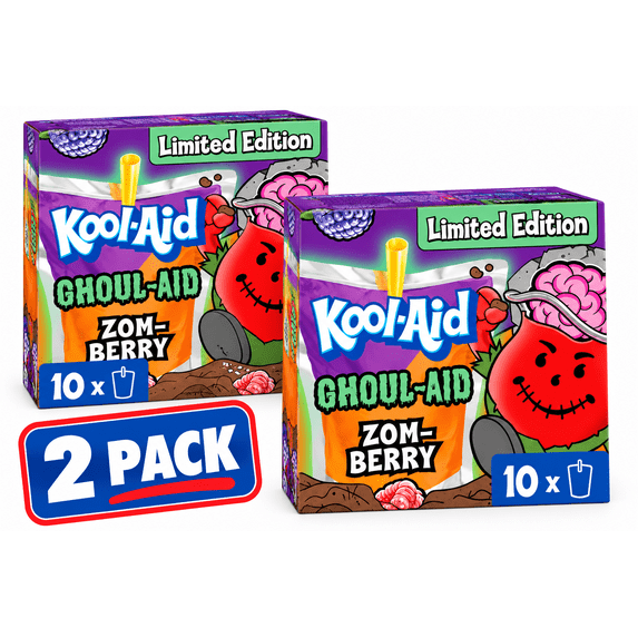 Kool-Aid Ghoul-Aid Zom-Berry Limited Edition Artificially Flavored ...