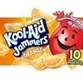 thumbnail image 1 of Kool-Aid Jammers Orange Flavored, 10 ct Box, 6 fl oz Pouches, 1 of 9