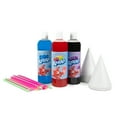 thumbnail image 1 of Kool-Aid Snow Cone Syrup Party Kit, 3 x 16 oz Flavored Syrups with Snow Cone Cups and Spoon Straws, 1 of 8