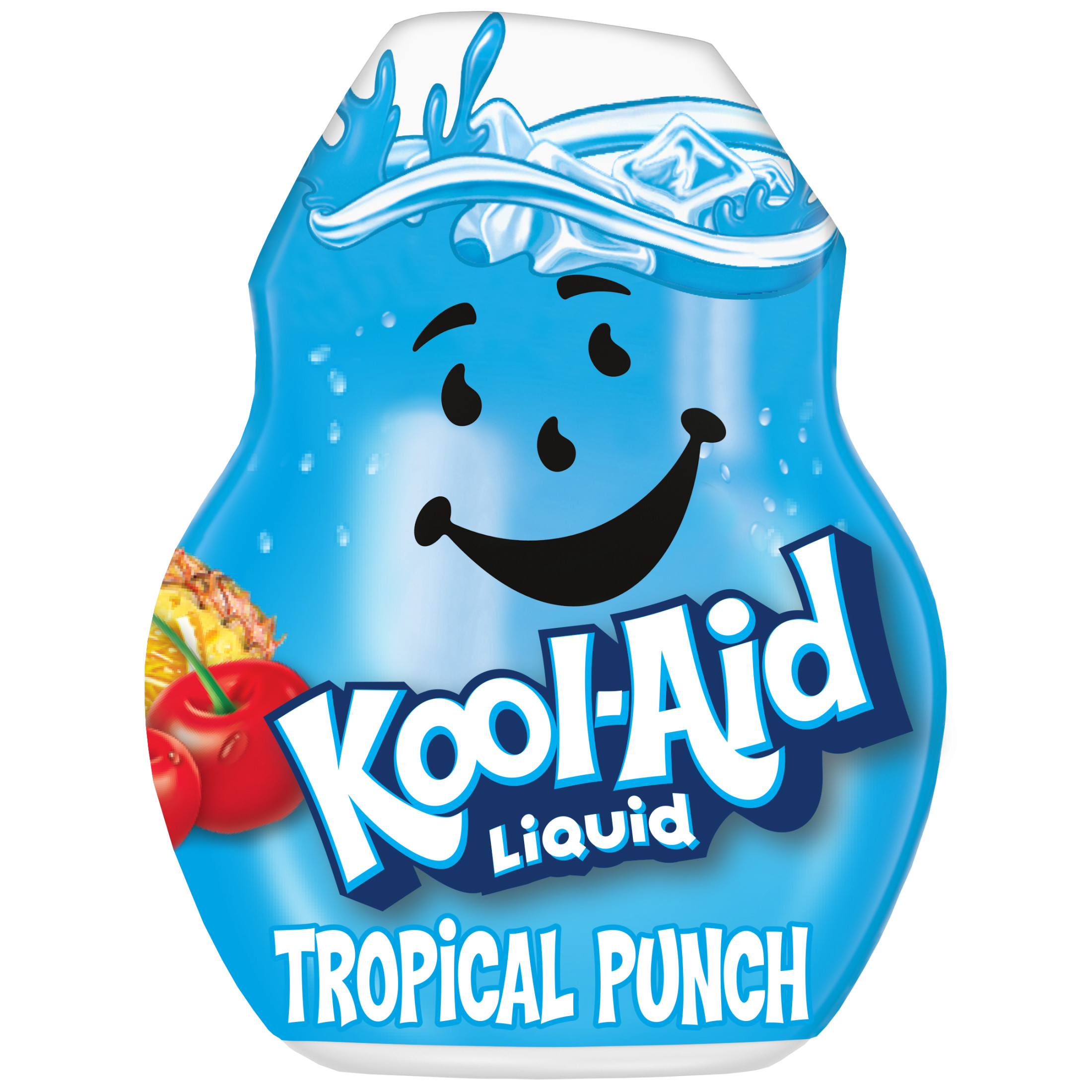 Kool-Aid Liquid Tropical Punch Naturally Flavored Soft Drink Mix, 1.62 fl oz Bottle - image 1 of 10