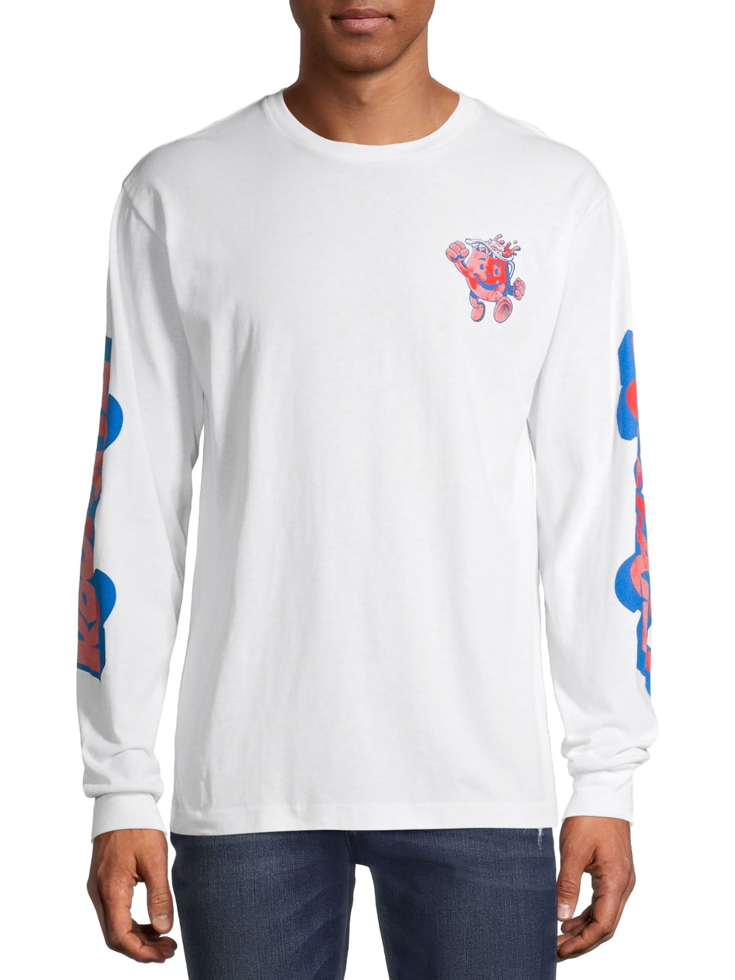 Kool-Aid Long Sleeve Graphic Regular T-Shirt (Men's or Men's Big & Tall) 1 Pack