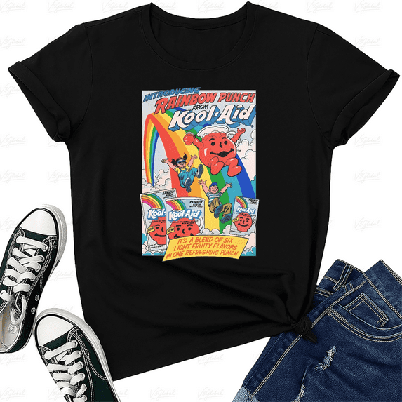 Kool Aid Man Oh Yeah! Funny Vintage 80s Meme Tee Style Unisex T-Shirt V41171, up to size 5XL