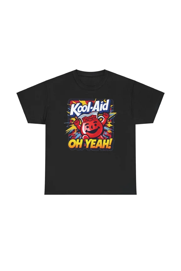 Kool Aid Man Oh Yeah Nostalgic Soft Drink Mascot Logo Graphic Unisex T-Shirt, up to size 5XL