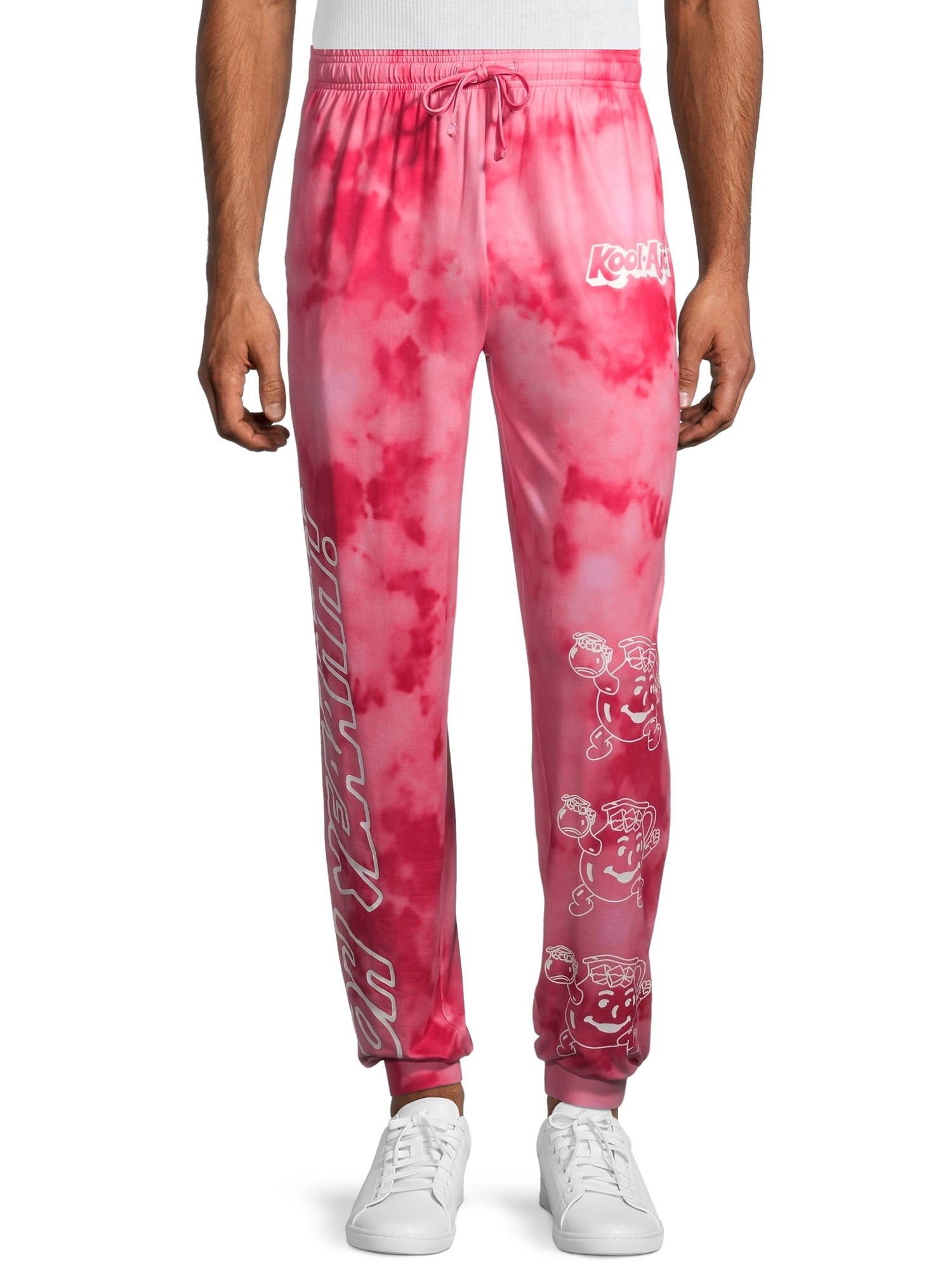 Kool-Aid Oh Yeaahh! Icon Red Cloud Wash Men's Lounge Jogger