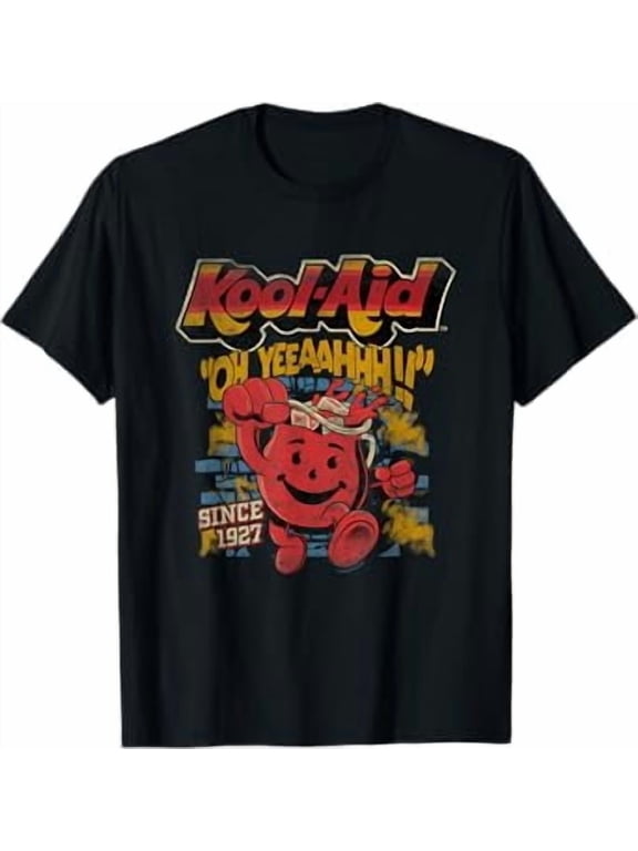 Kool-Aid Oh Yeah Vintage Since 1927 Shirt BLACK Unisex S-5XL Hot Trending Shirt, Vintage Birthday Gift