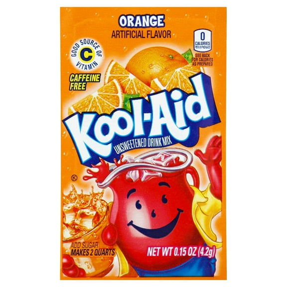 Kool-Aid Orange Unsweetened Drink Mix - Each (Pack of 2)