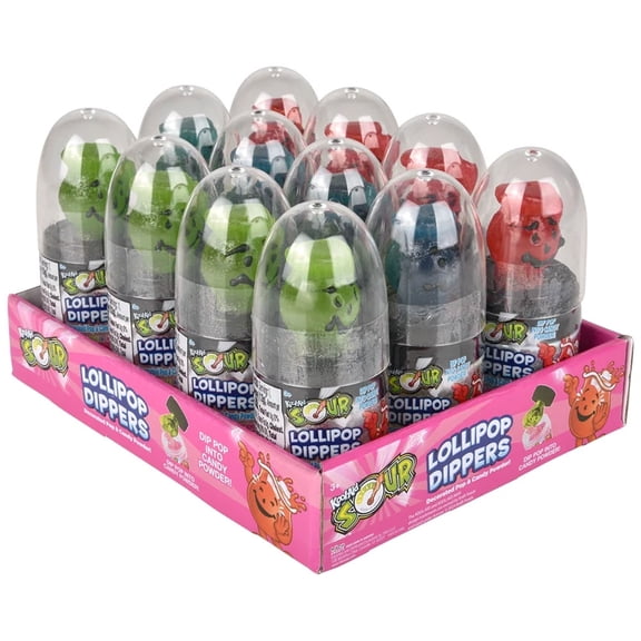 Kool-Aid Sour Lollipop Dippers 12 Count