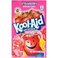 KoolAid Strawberry Flavored Unsweetened Caffeine Free Powdered Drink