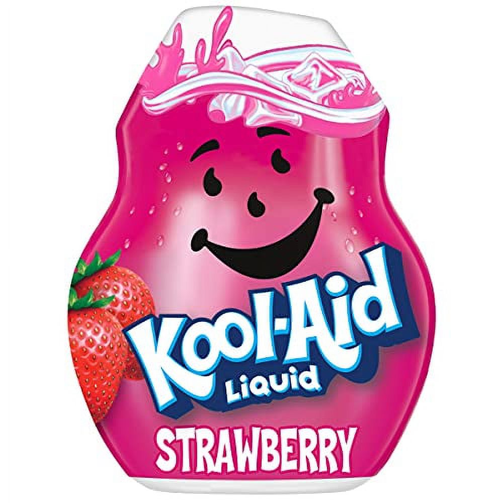 KoolAid SugarFree Strawberry Zero Calories Liquid Water Enhancer 1