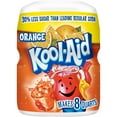 thumbnail image 1 of Kool-Aid Sugar-Sweetened Orange Artificially Flavored Powdered Soft Drink Mix, 19 oz Canister, 1 of 9