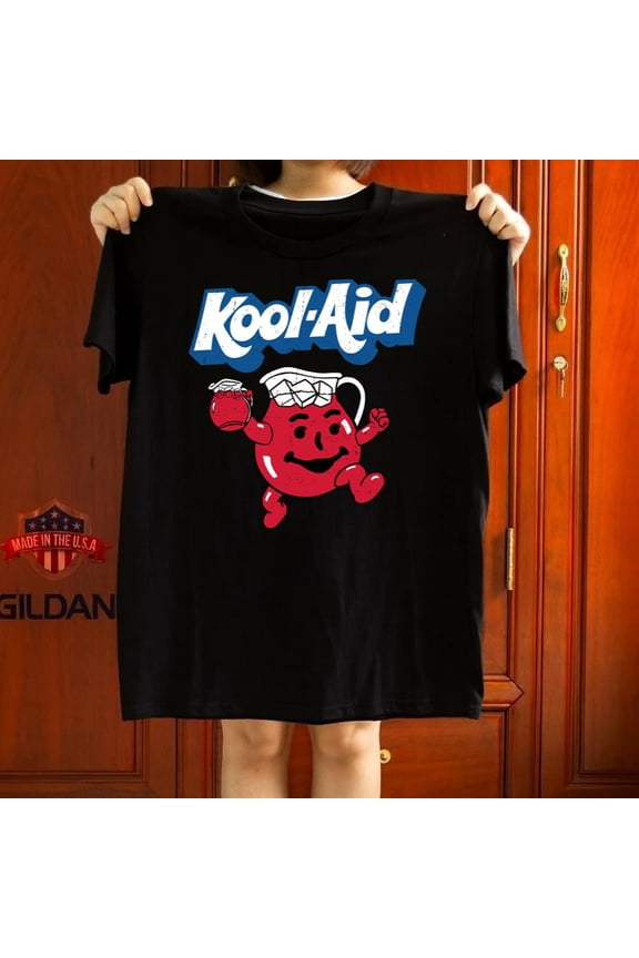 Kool Aid The Retro Drink Brand Made In The USA Fan Graphic Art Graphic,for unisex up to 5XL