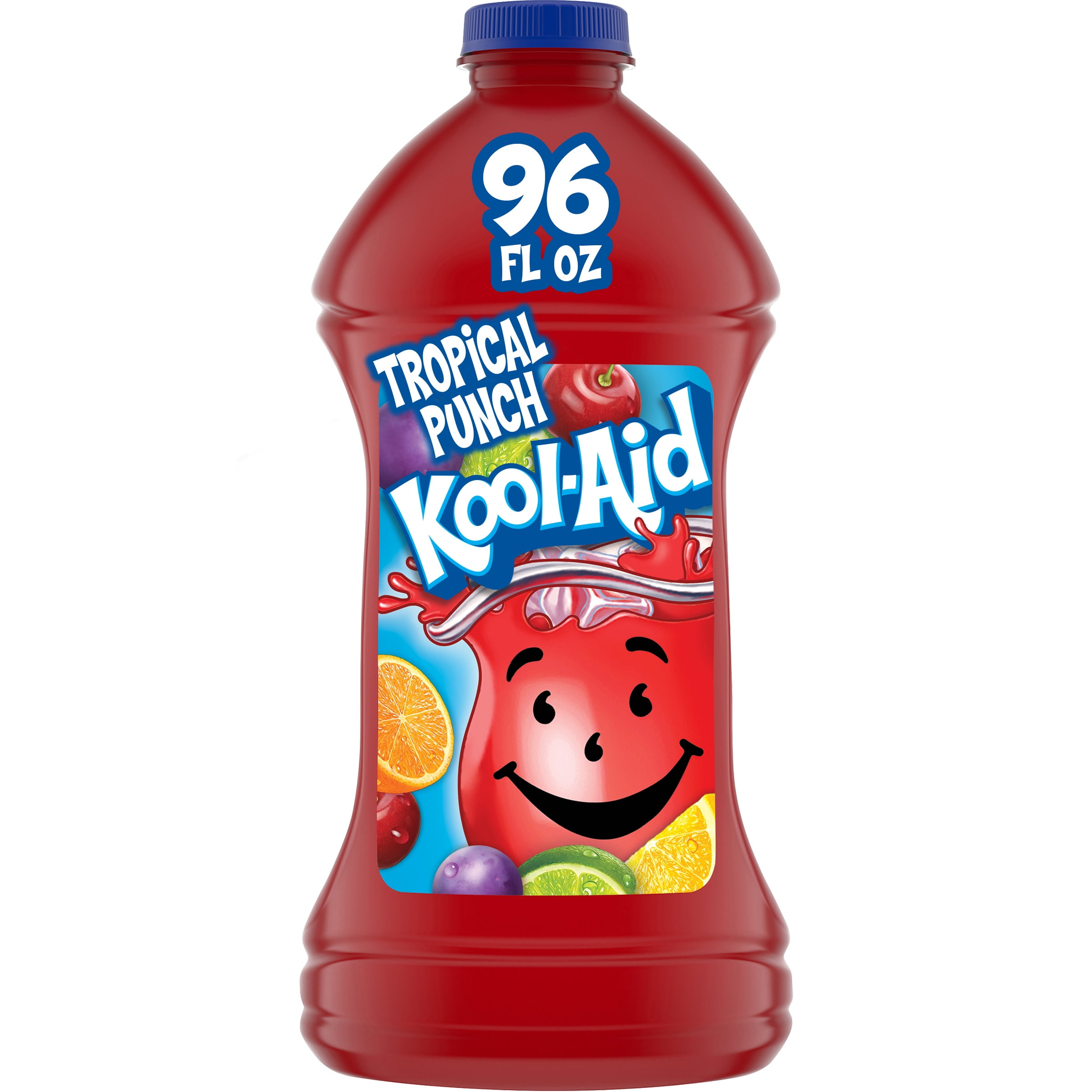 KoolAid Tropical Punch Multiserve Kids Drink, 96 fl oz Bottle