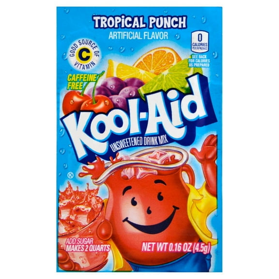 Kool-Aid Tropical Punch Unsweetened Drink Mix - Each (Pack of 2)