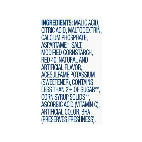 Kool-Aid Zero Sugar Tropical Punch Drink Mix, On-the-Go Packets, 6 Sticks, 0.37 oz