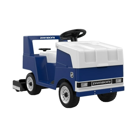Kool Karz Playground Zamboni 6V Ride On Toys With Trunk Storage, EVA Tires, Music, 6 Volts Kids Rid On Car for 3-8 Years Old
