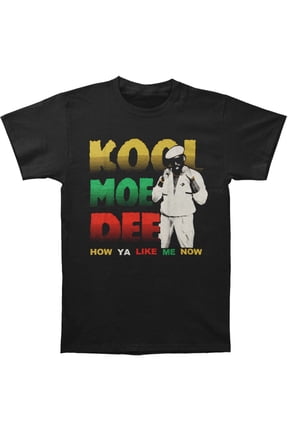 Kool Moe Dee Men's How Ya Like Me Now Slim-Fit T-Shirt Large | Licensed Control Industry Merchandise