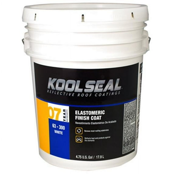 Kool Seal KS0063300-20 4.75 Gallon Elastomeric Roof Coating