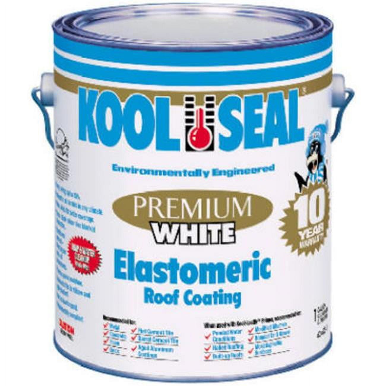 Kool Seal KS006360016 .9 Gallon White Roof Coating