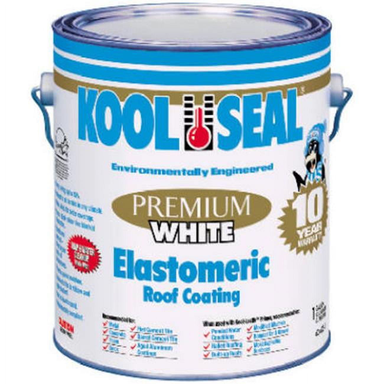 Kool Seal KS0063600 16 9 Gallon White Roof Coating Walmart Kool Seal KS0063600 16 9 Gallon White Roof Coating Walmart
