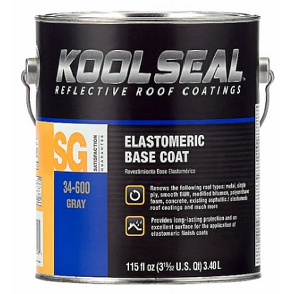 Kool Seal Smooth Gray Elastomeric RV Roof Primer 1 gal