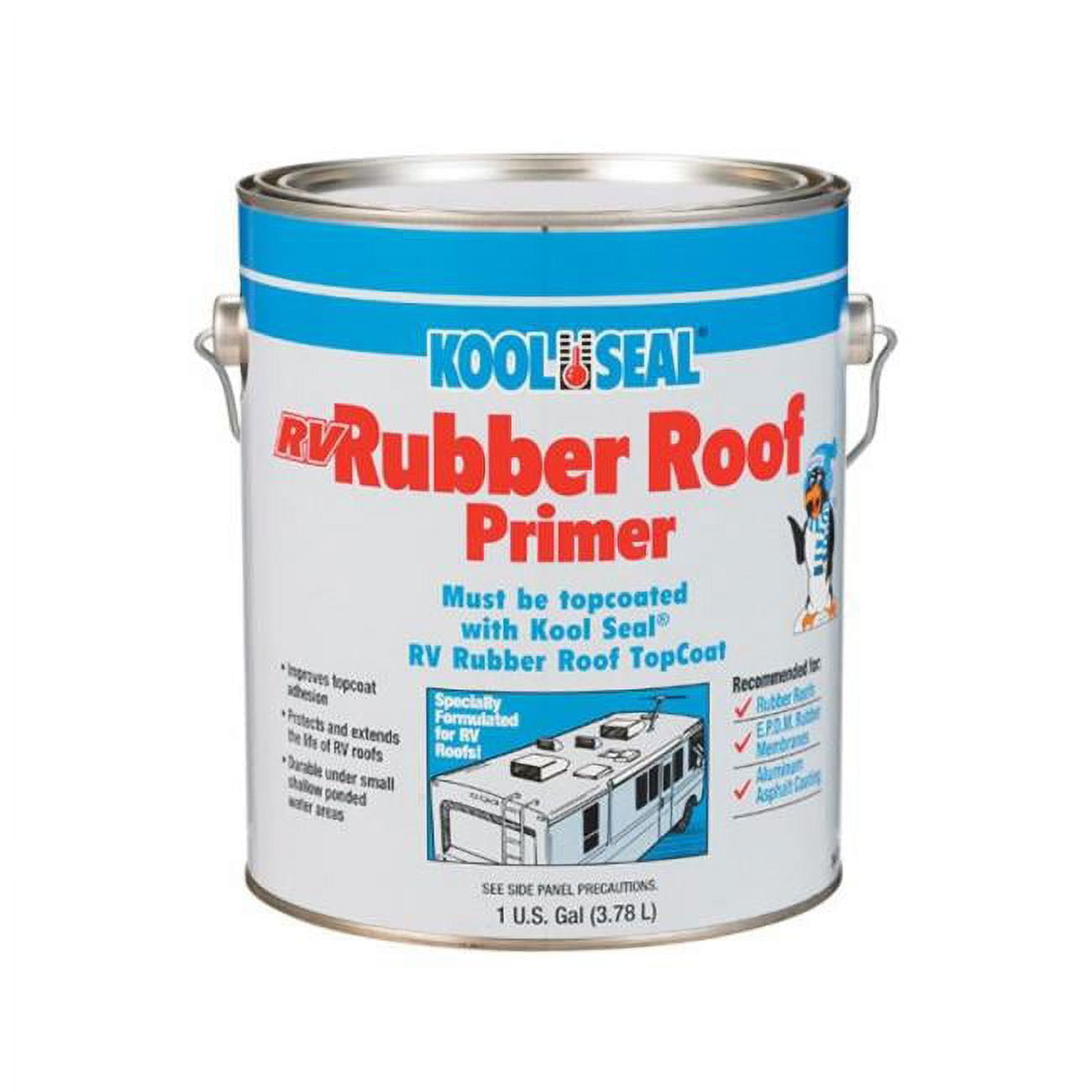 Kool Seal Smooth Gray Elastomeric RV Roof Primer 1 gal