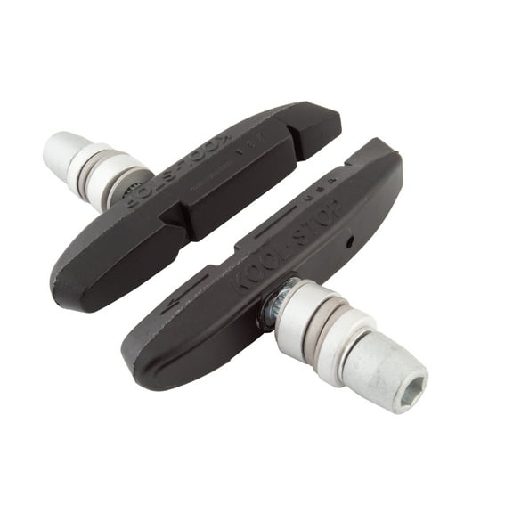 Kool-Stop Supra 2 Rim Brake Pads Threaded Post Black Compound Long Life