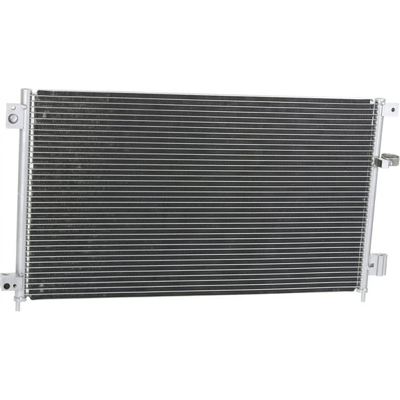 Kool Vue Air Conditioner Condenser Compatible with 2001 - 2006 Hyundai Elantra, 2003 - 2008 Hyundai Tiburon Aluminum