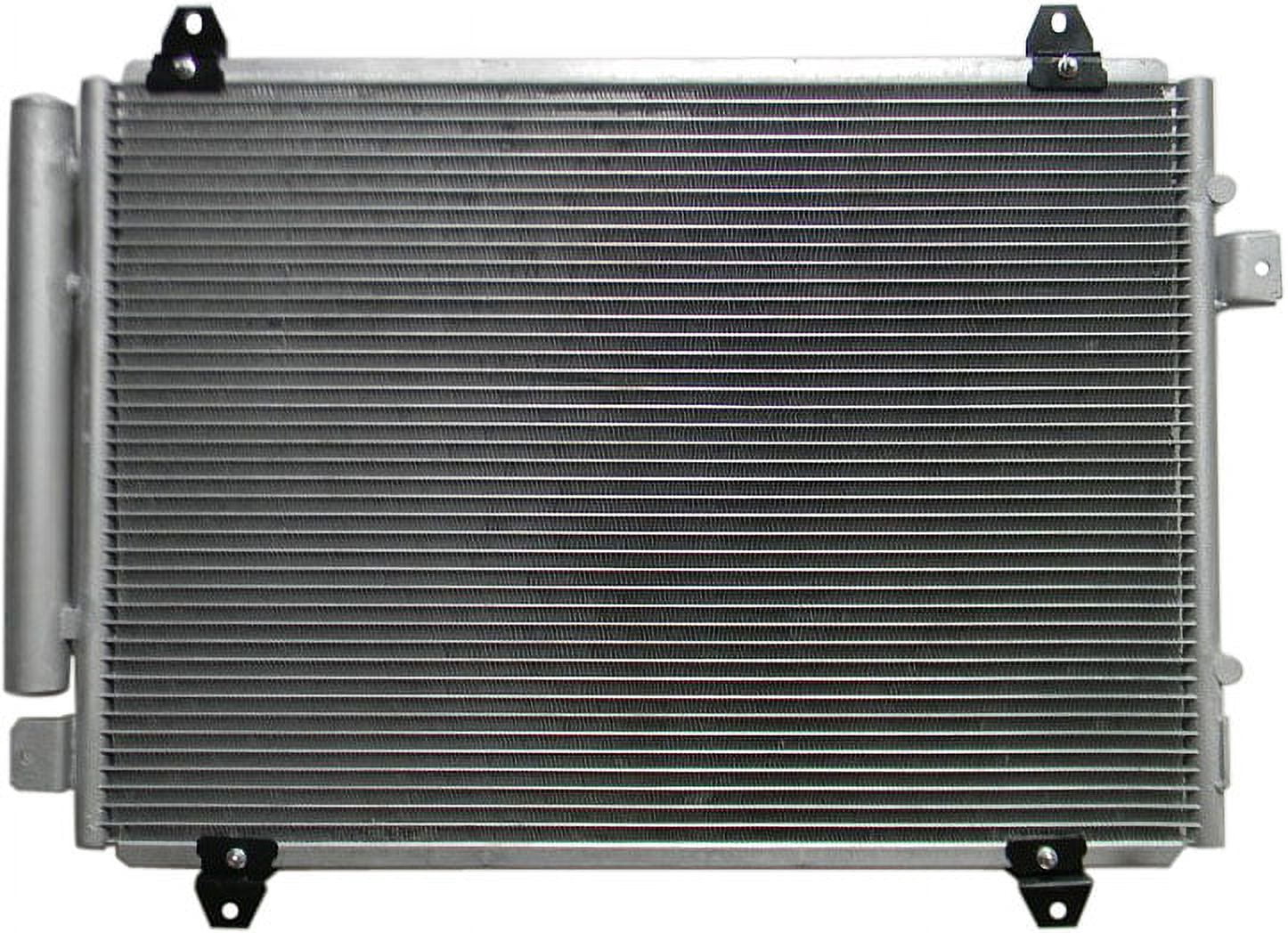 Kool Vue Air Conditioner Condenser Compatible with 2009 Mazda 3 Sport,2004 - 2009 Mazda 3,2006 - 2010 Mazda 5 Aluminum Core