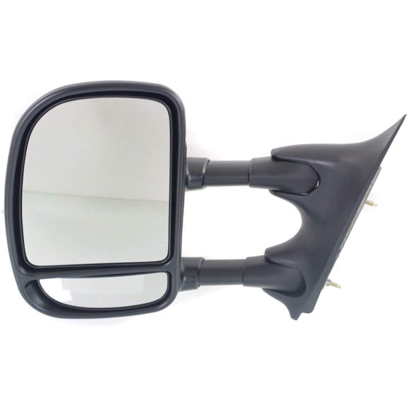 Kool Vue Driver Side Non-Electric Towing Mirror Without Signal Light Textured