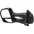 thumbnail image 1 of Kool Vue Towing Mirror Compatible With 2015-2018 Ford F-150 Left Driver Side Heated w/ Blind Spot Detection in Glass In-housing Signal Light Textured Black, 1 of 7