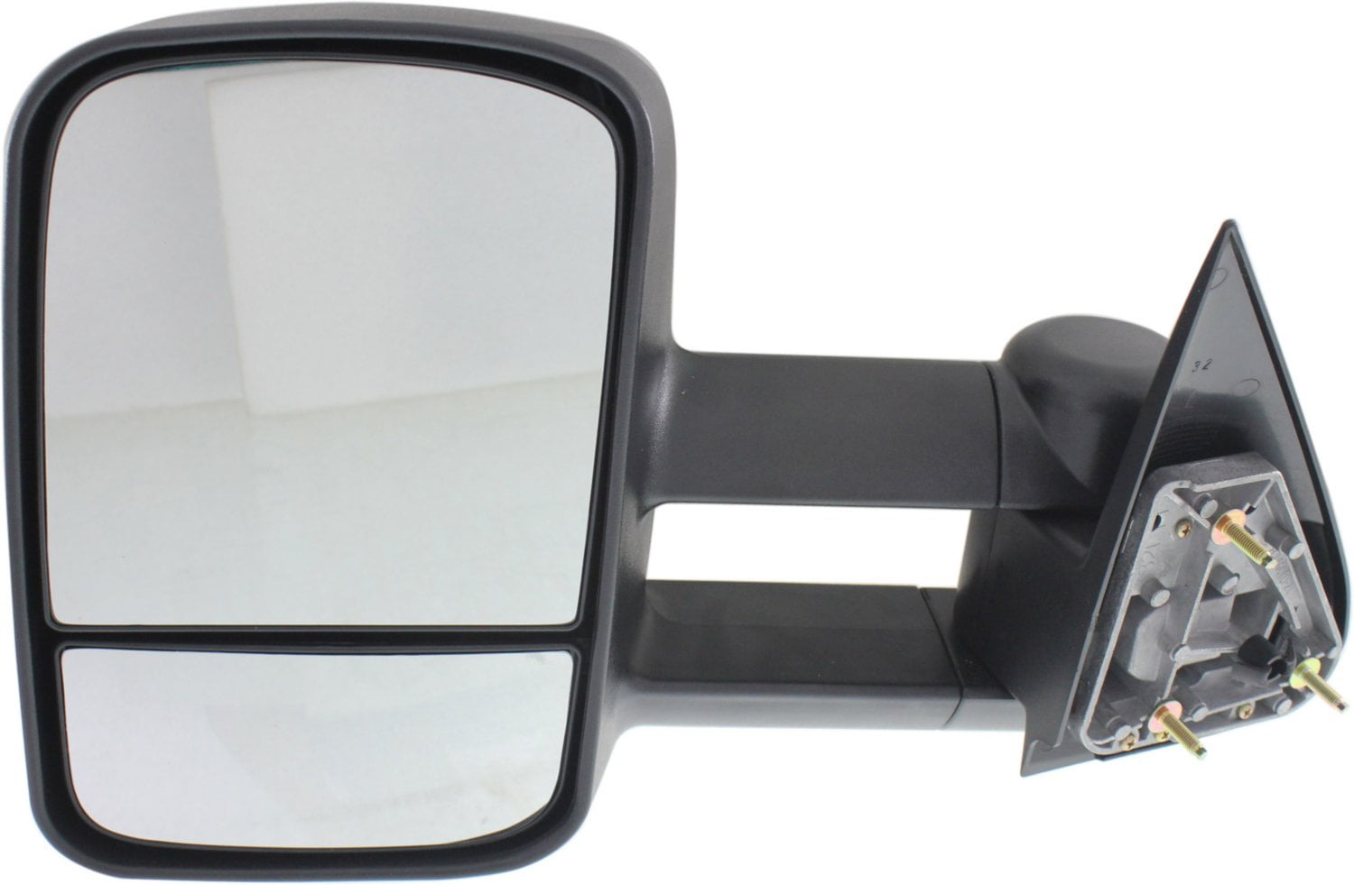 Towing Mirror Compatible With 2000, 2002-2006 Cadillac Escalade 2007 Chevrolet Silverado 1500 Classic Left Driver Side Textured Black Kool-Vue