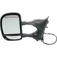thumbnail image 1 of Kool Vue Towing Mirror Compatible With 2000-2005 Ford Excursion Left Driver Side Heated w/ Blind Spot Corner Glass Paintable Kool-Vue, 1 of 7