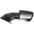 thumbnail image 1 of Towing Mirror Compatible With 2004-2014 Ford F-150 Right Passenger Side w/ Blind Spot Corner Glass Textured Black Kool-Vue, 1 of 7