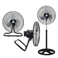 thumbnail image 1 of Kool Zone 18 in. Industrial 3-In-1 Fan Set Black (F-1831B) 93595708M, 1 of 2